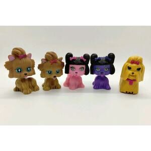 Chic Boutique My Pet Pals Lot of Dogs 2” Tall Figures - Plus Barbie Pet